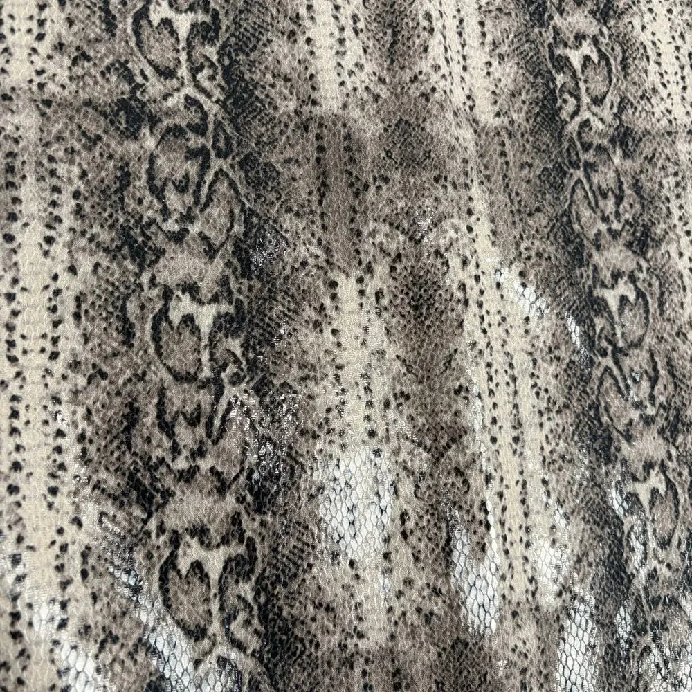 NWT EXPRESS Faux Snakeskin Pencil Skirt Women's M Avant Garde Glam Mob Wife Y2K